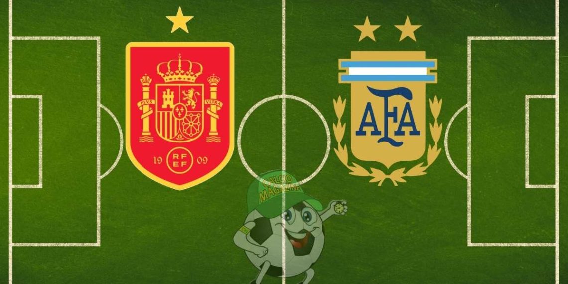Spagna Argentina cronaca diretta live e risultato in tempo reale