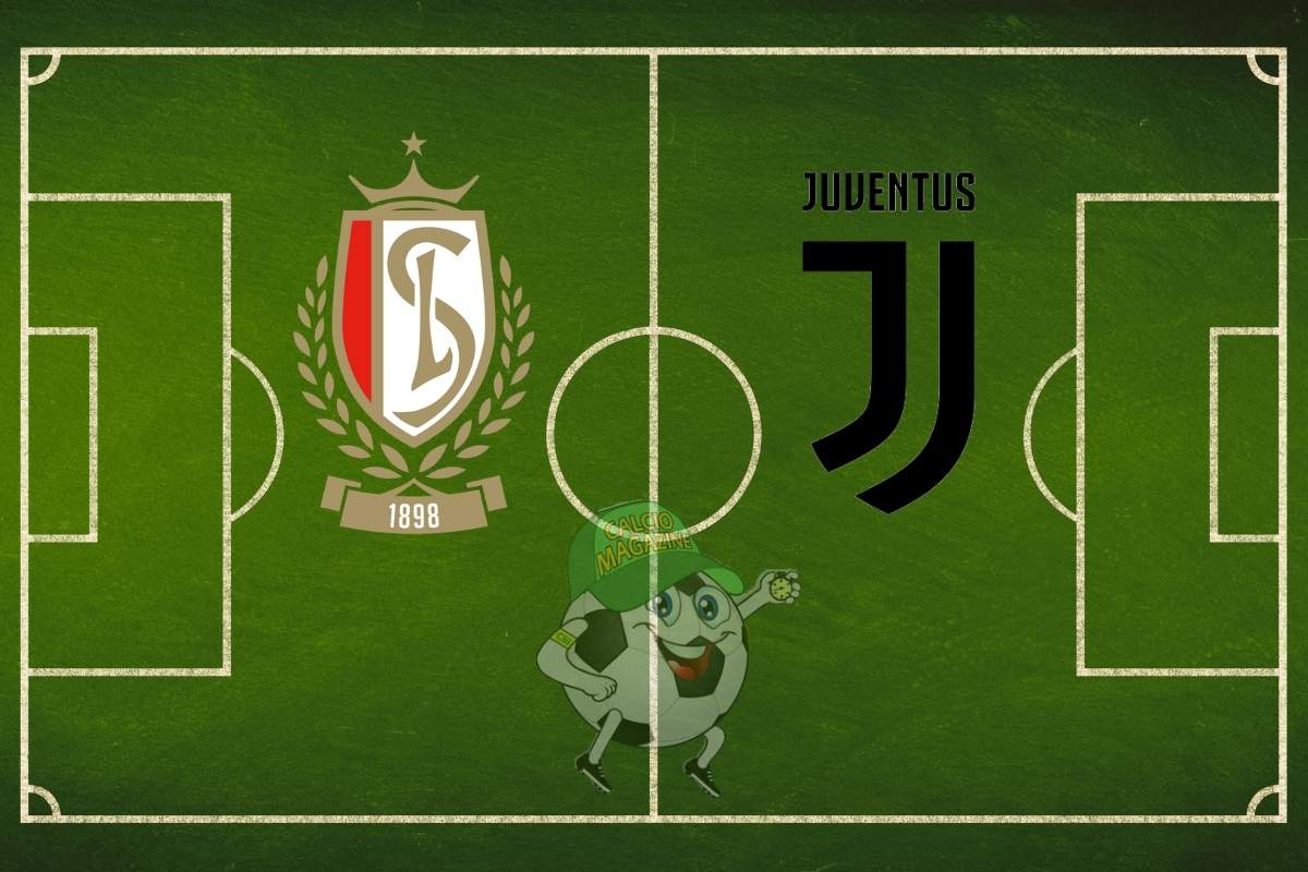 Standard Liegi Juventus cronaca diretta live e risultato in tempo reale