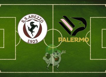 Arezzo Palermo cronaca diretta live risultato in tempo reale