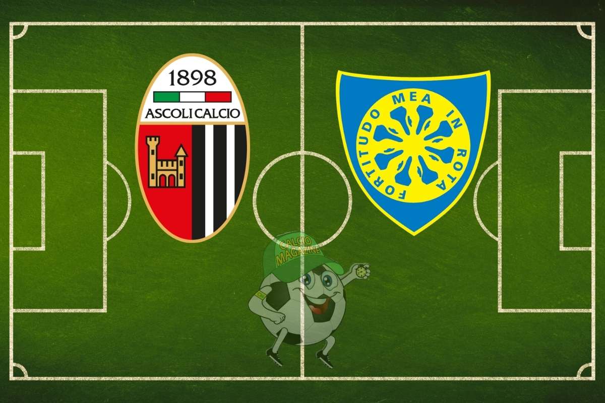 Ascoli Carrarese cronaca diretta live risultato in tempo reale