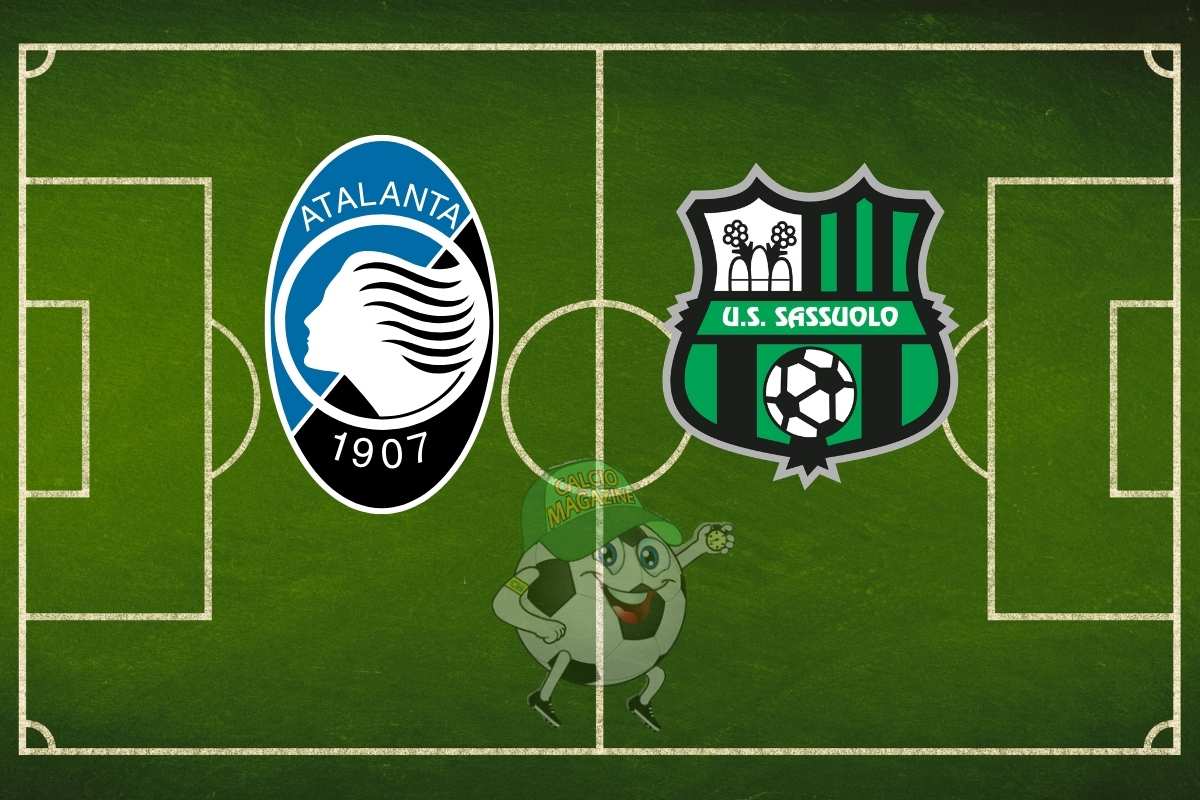Atalanta Sassuolo cronaca diretta live risultato in tempo reale