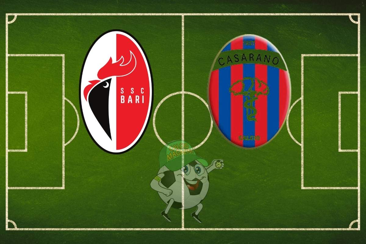 Bari Casarano cronaca diretta live risultato in tempo reale