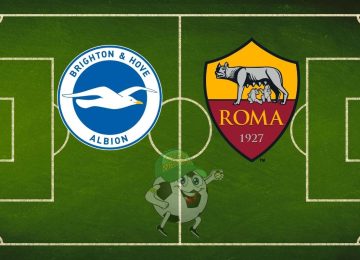 Brighton Roma cronaca diretta live risultato in tempo reale
