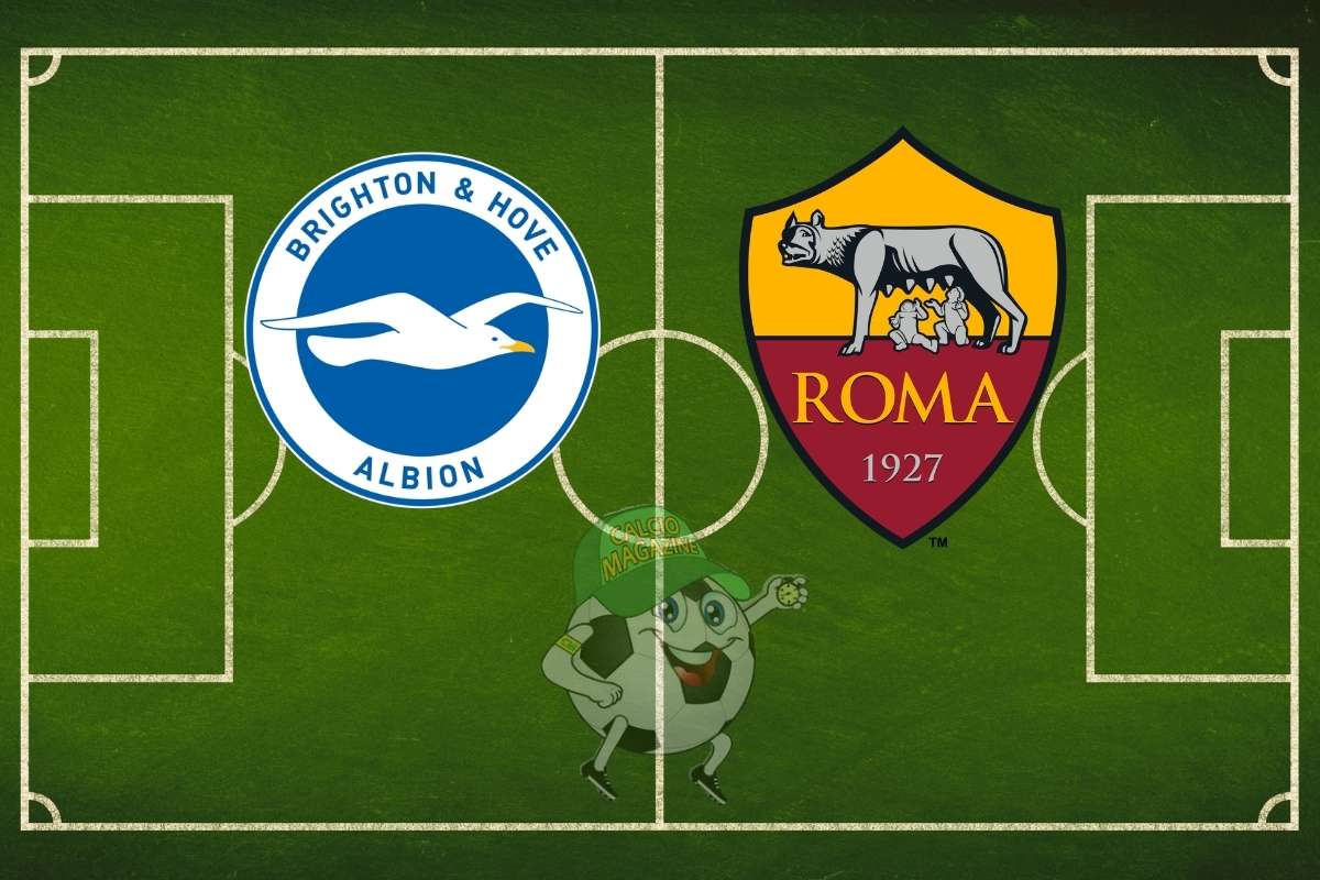 Brighton Roma cronaca diretta live risultato in tempo reale