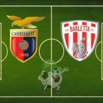 Casertana Barletta cronaca diretta live risultato in tempo reale