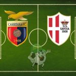 Casertana Savoia cronaca diretta live risultato in tempo reale