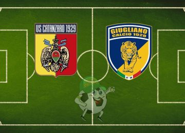 Catanzaro Giugliano cronaca diretta live risultato in tempo reale