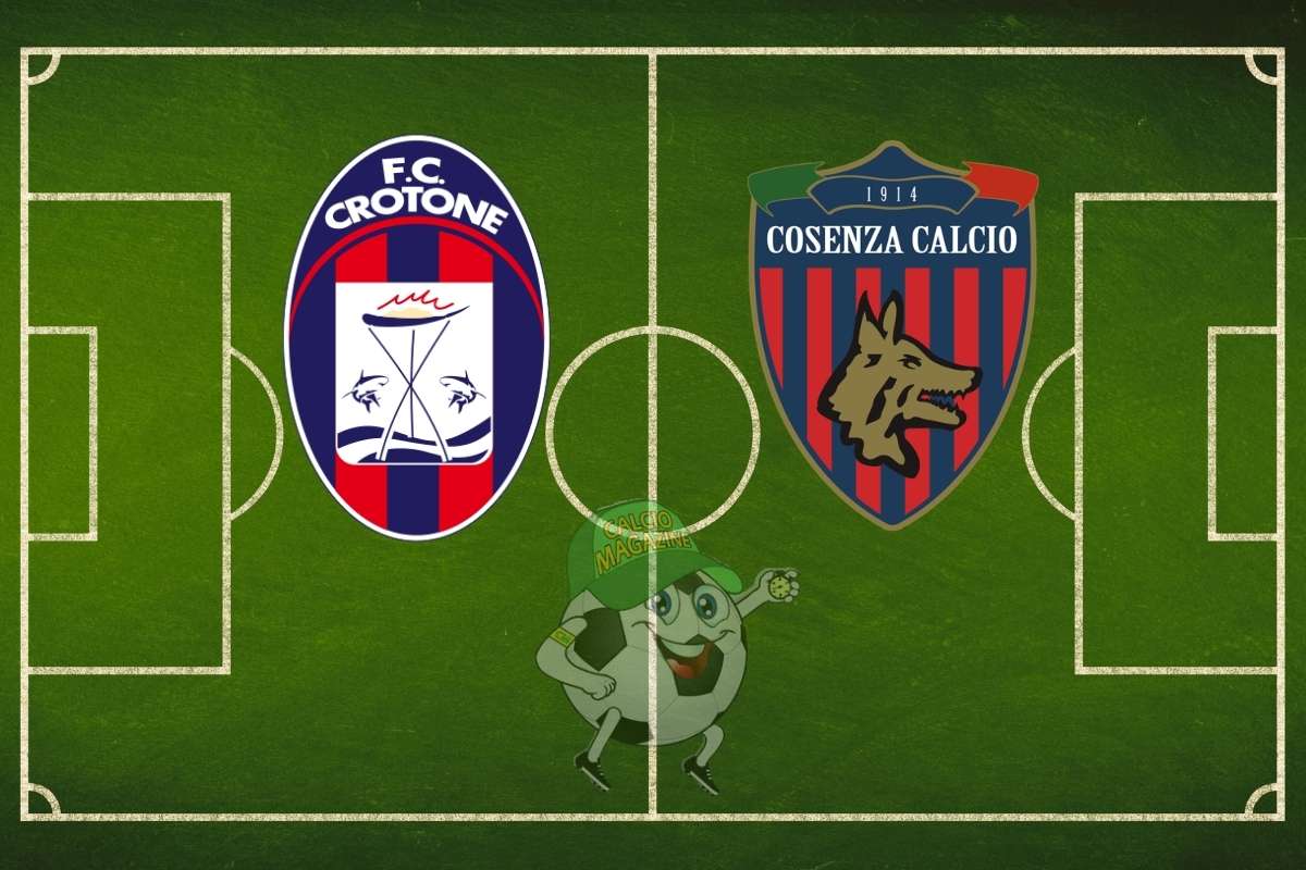 Crotone Cosenza cronaca diretta live risultato in tempo reale