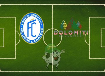 Folgore Caratese Dolomiti Bellunesi cronaca diretta live risultato in tempo reale