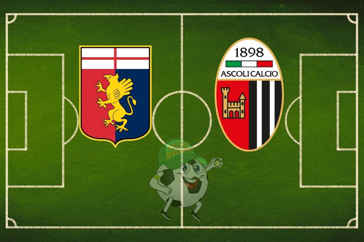 Genoa Ascoli cronaca diretta live risultato in tempo reale