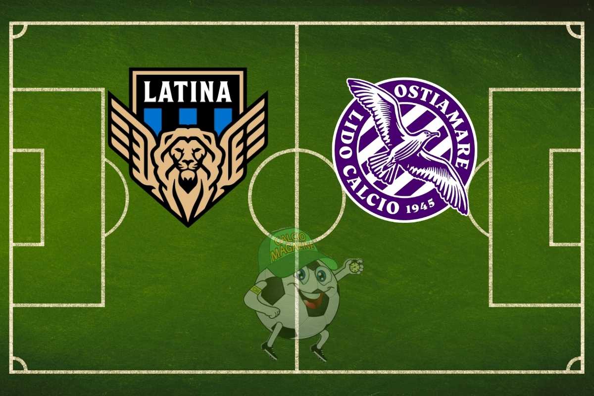 Latina Ostiamare cronaca diretta live risultato in tempo reale