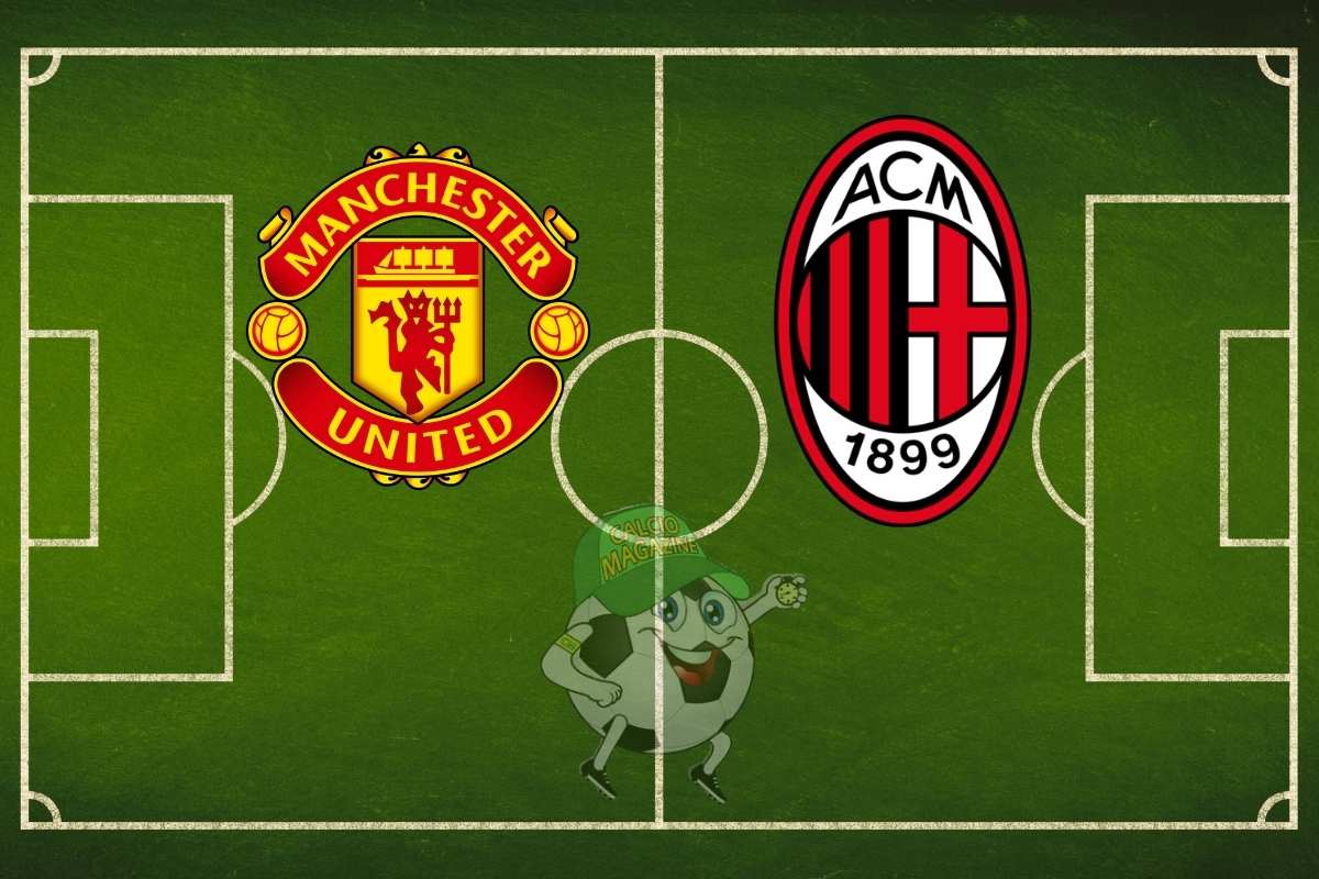 Manchester United Milan cronaca diretta live risultato in tempo reale