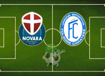 Novara Folgore Caratese cronaca diretta live risultato in tempo reale