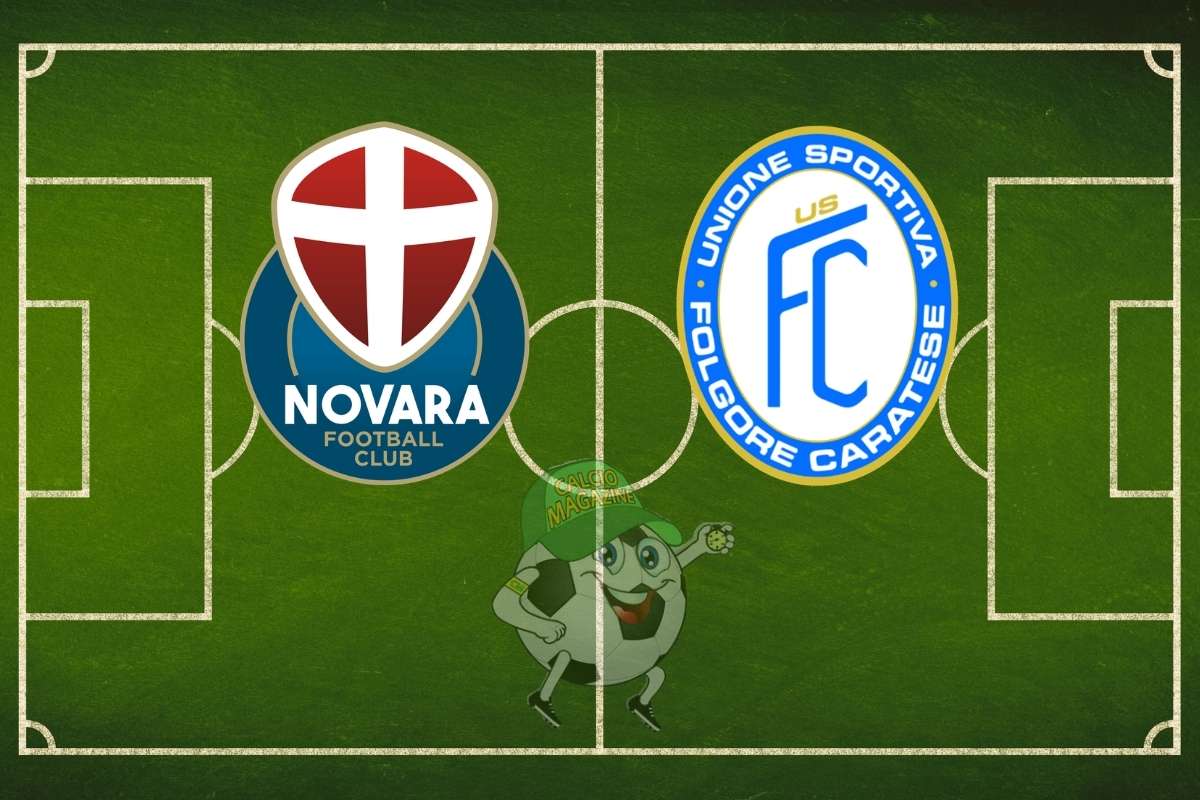 Novara Folgore Caratese cronaca diretta live risultato in tempo reale