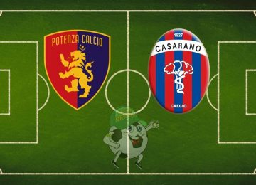 Potenza Casarano cronaca diretta live risultato in tempo reale