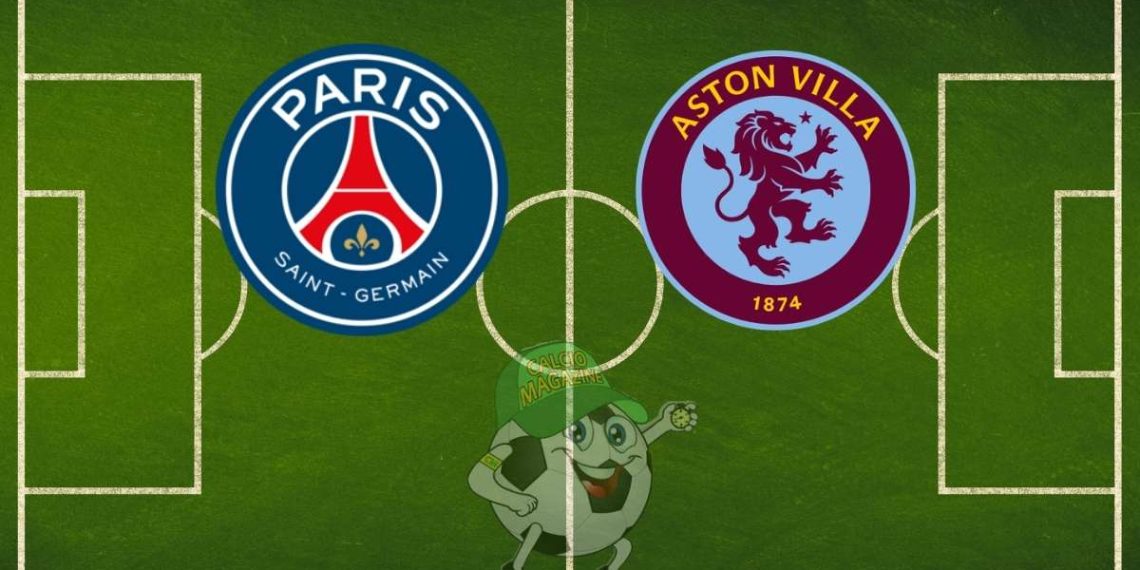PSG Aston Villa cronaca diretta live risultato in tempo reale