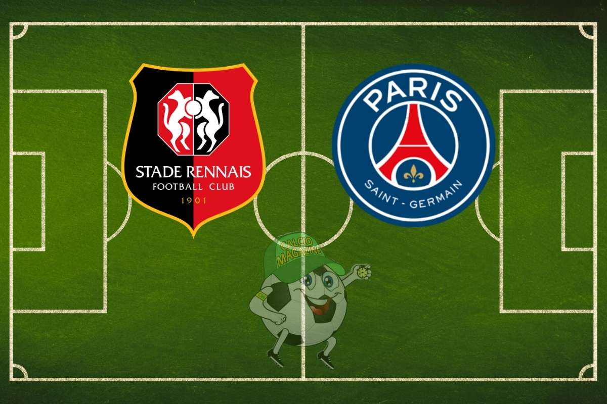 Rennes PSG cronaca diretta live risultato in tempo reale
