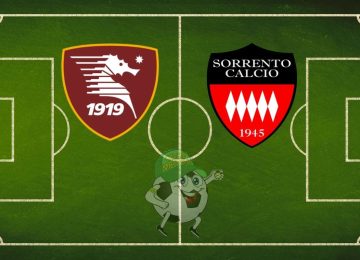Salernitana Sorrento cronaca diretta live risultato in tempo reale