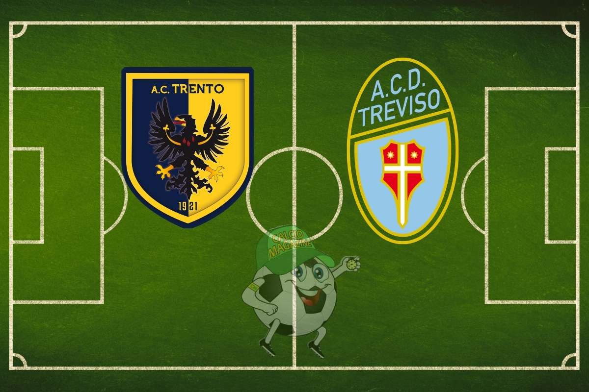 Trento Treviso cronaca diretta live risultato in tempo reale