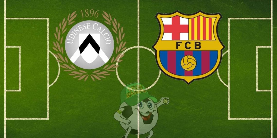 Udinese Barcellona cronaca diretta live risultato in tempo reale