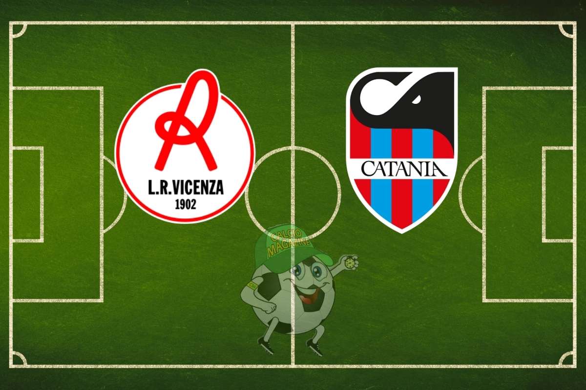Vicenza Catania cronaca diretta live risultato in tempo reale