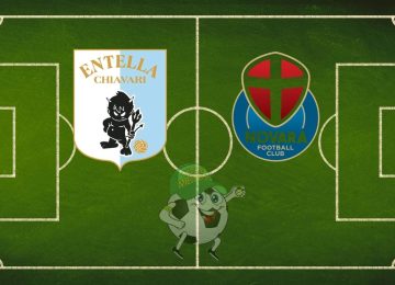 Virtus Entella Novara cronaca diretta live risultato in tempo reale