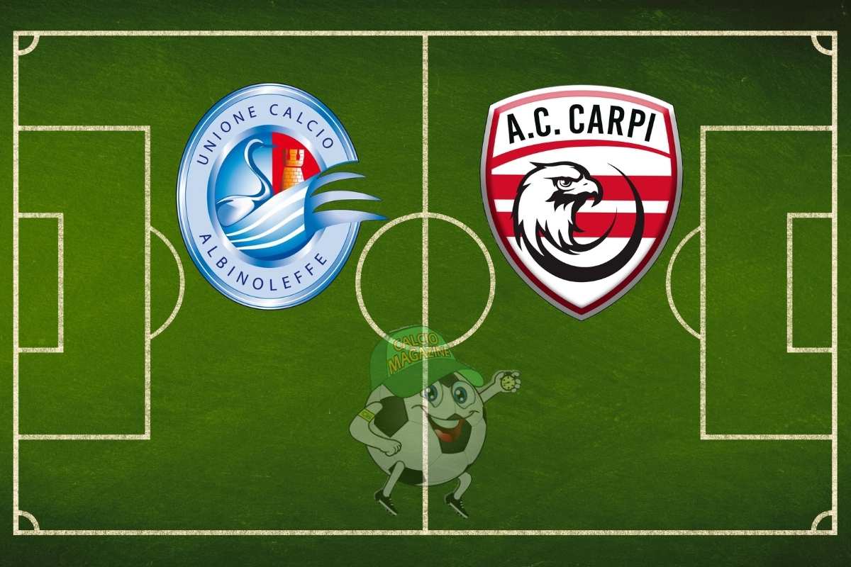AlbinoLeffe Carpi cronaca diretta live risultato in tempo reale