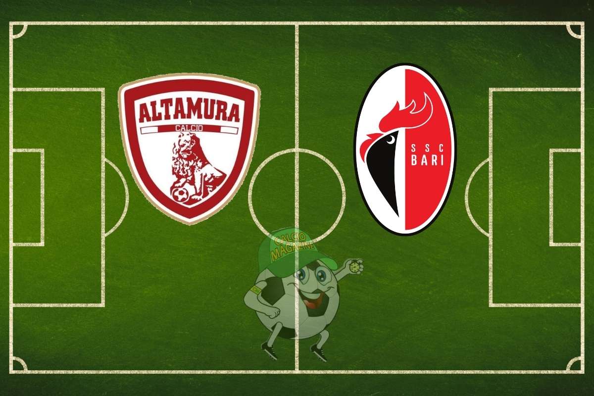 Altamura Bari cronaca diretta live risultato in tempo reale