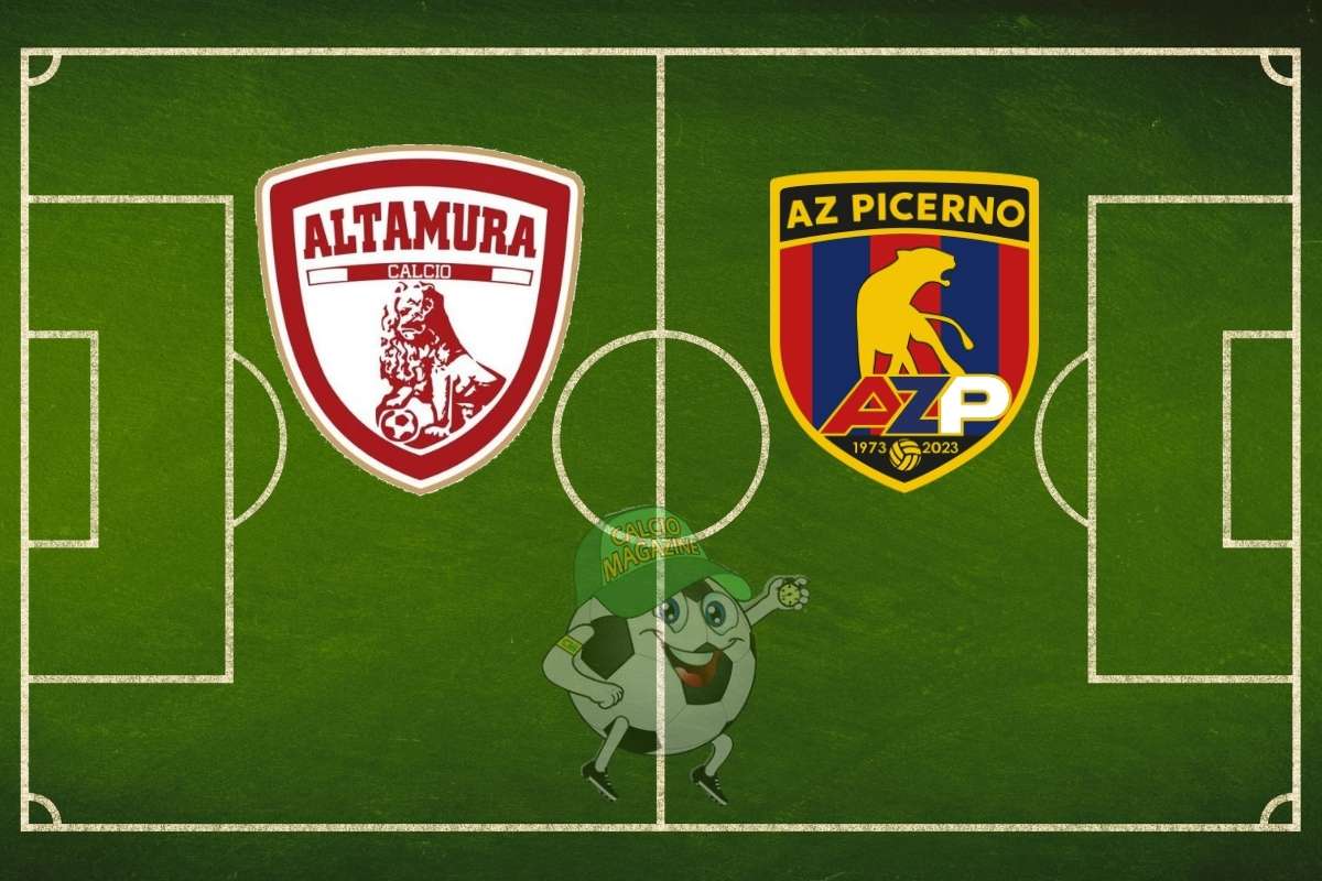 Altamura Picerno cronaca diretta live risultato in tempo reale