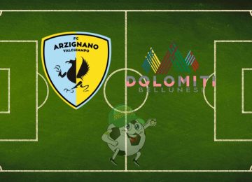 Arzignano Valchiampo Dolomiti Bellunesi cronaca diretta live risultato in tempo reale