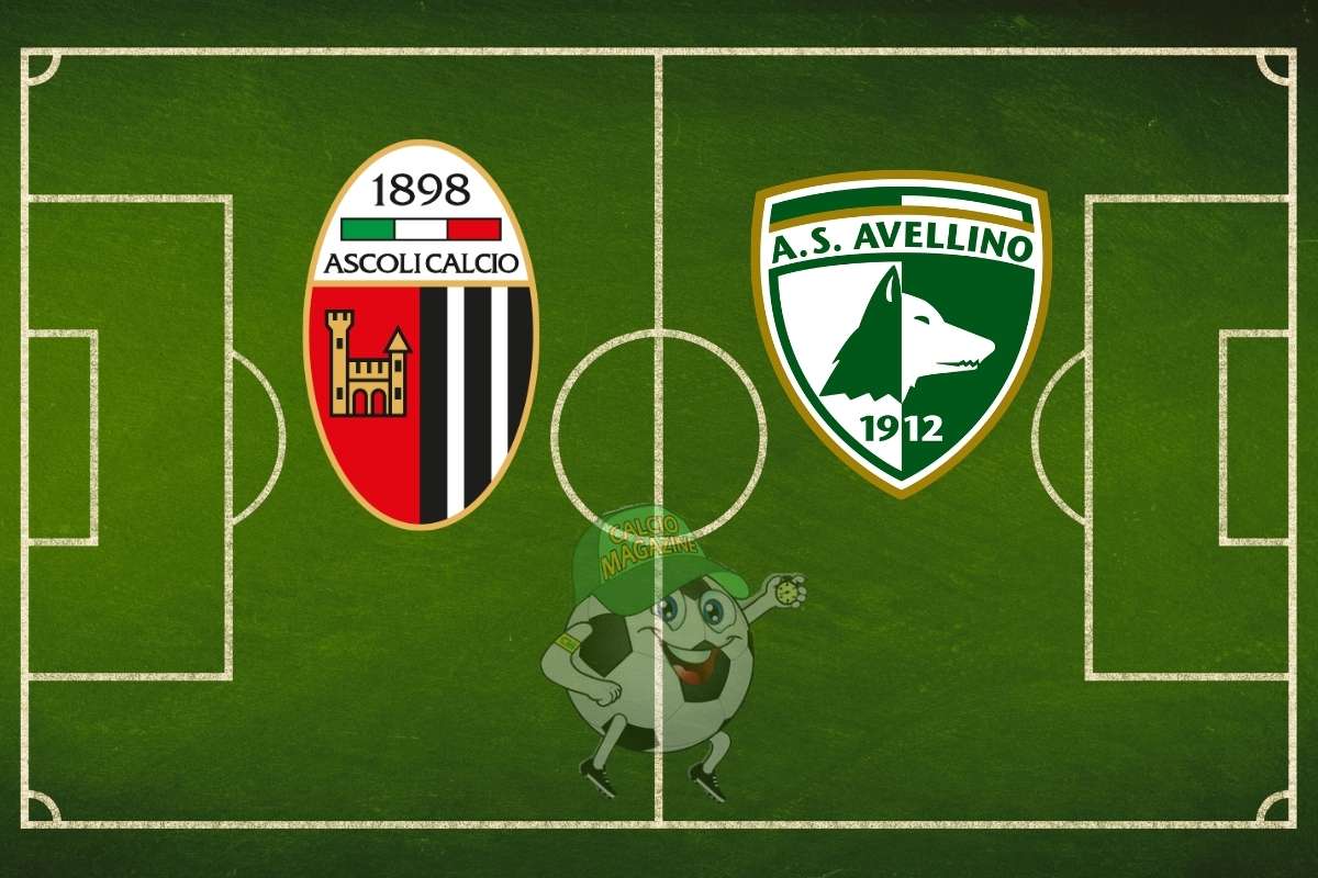 Ascoli Avellino cronaca diretta live risultato in tempo reale