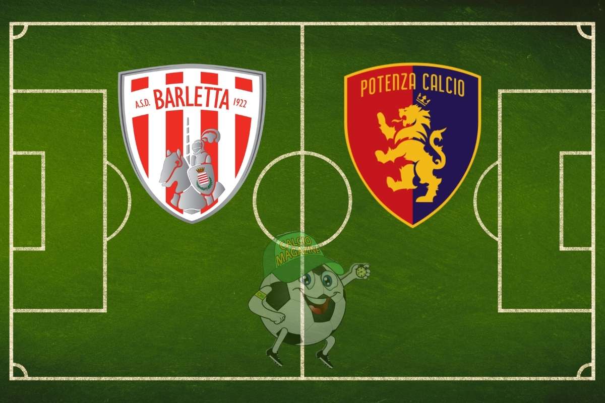 Barletta Potenza cronaca diretta live risultato in tempo reale