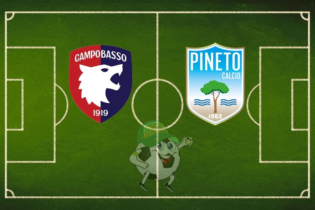 Campobasso Pineto cronaca diretta live e risultato in tempo reale