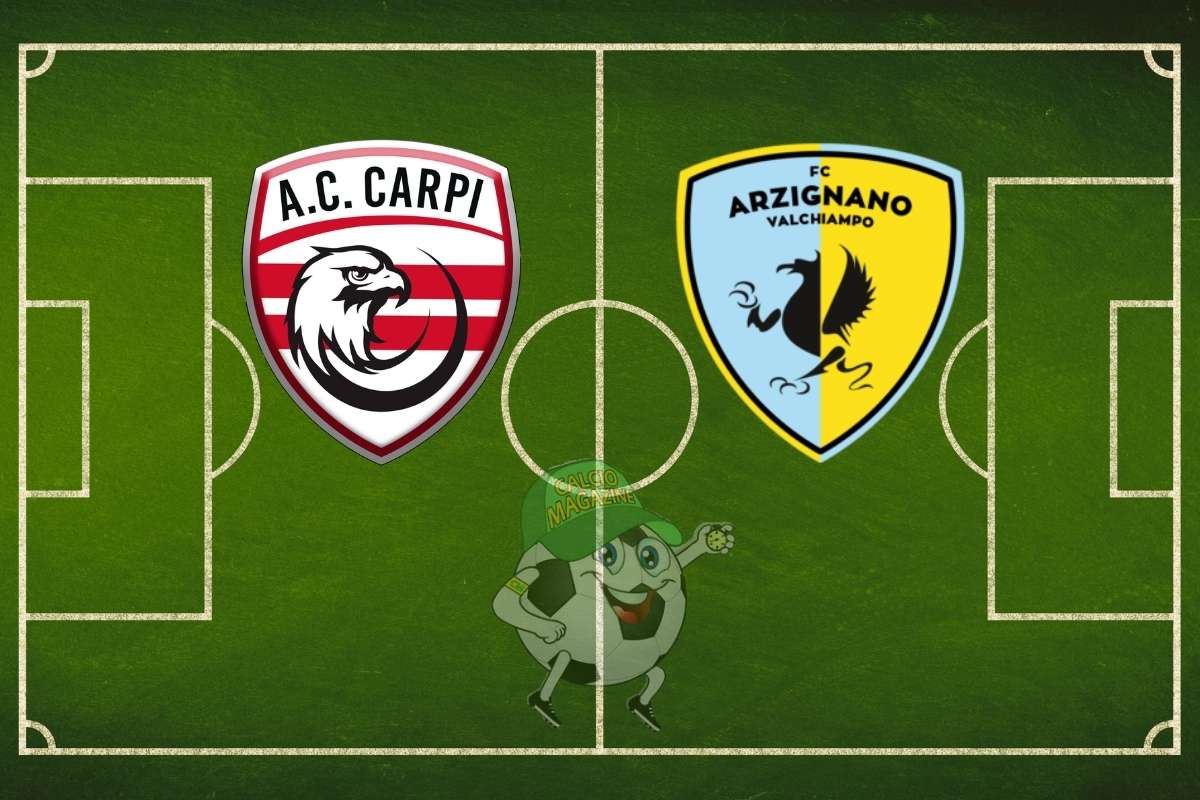Carpi Arzignano cronaca diretta live risultato in tempo reale