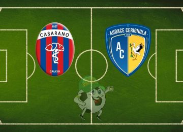 Casarano Audace Cerignola cronaca diretta live risultato in tempo reale
