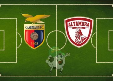 Casertana Altamura cronaca diretta live risultato in tempo reale
