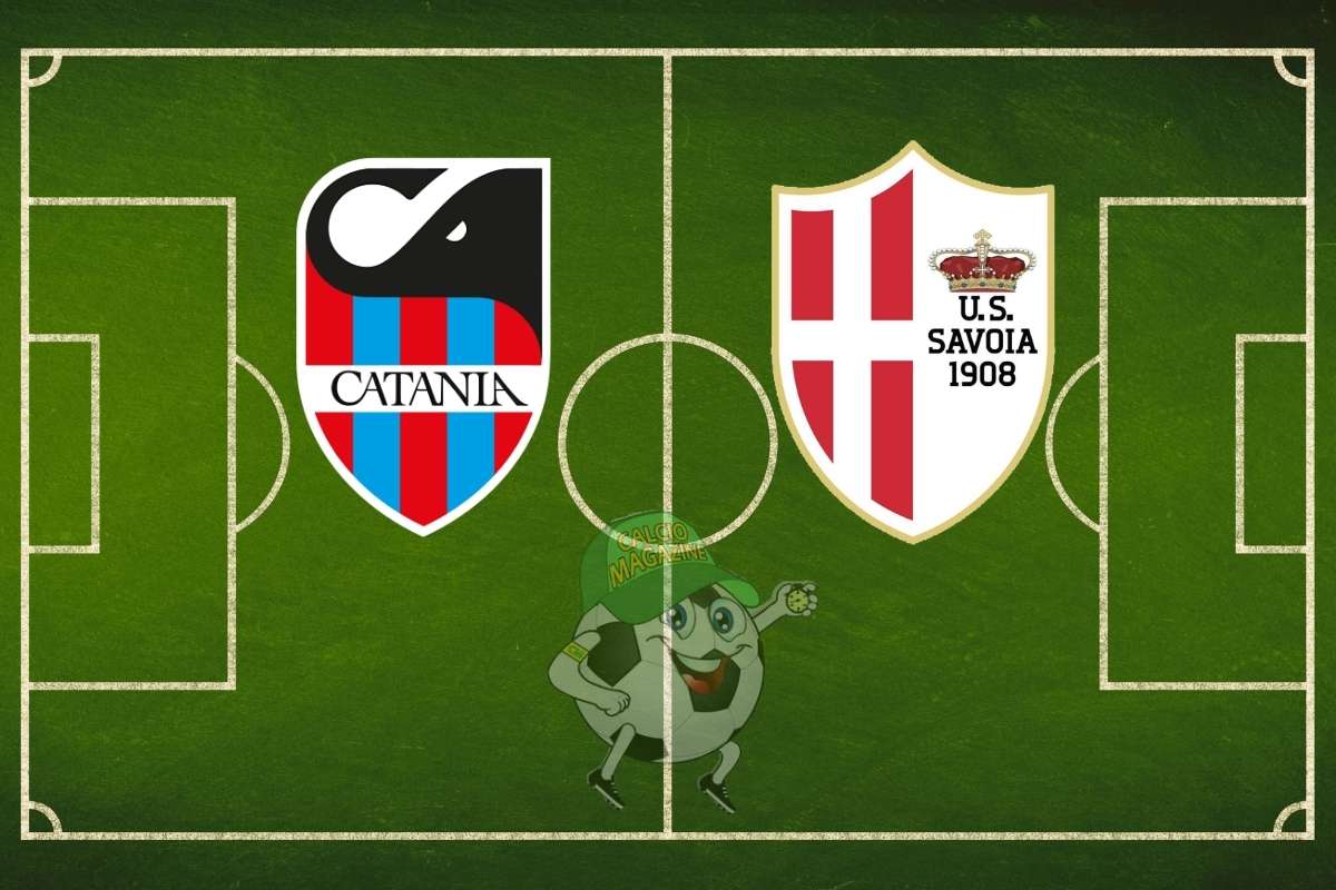 Catania Savoia cronaca diretta live risultato in tempo reale