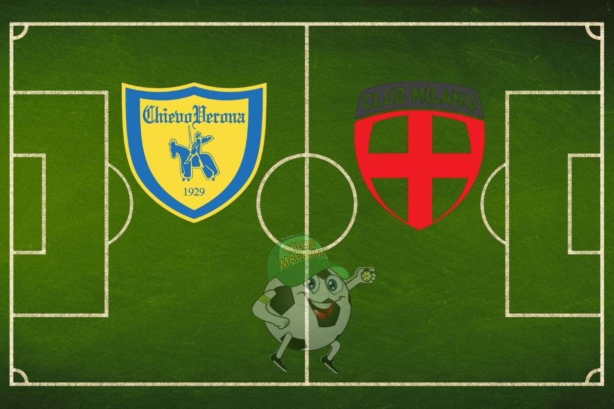 Chievo Club Milano cronaca diretta live risultato in tempo reale