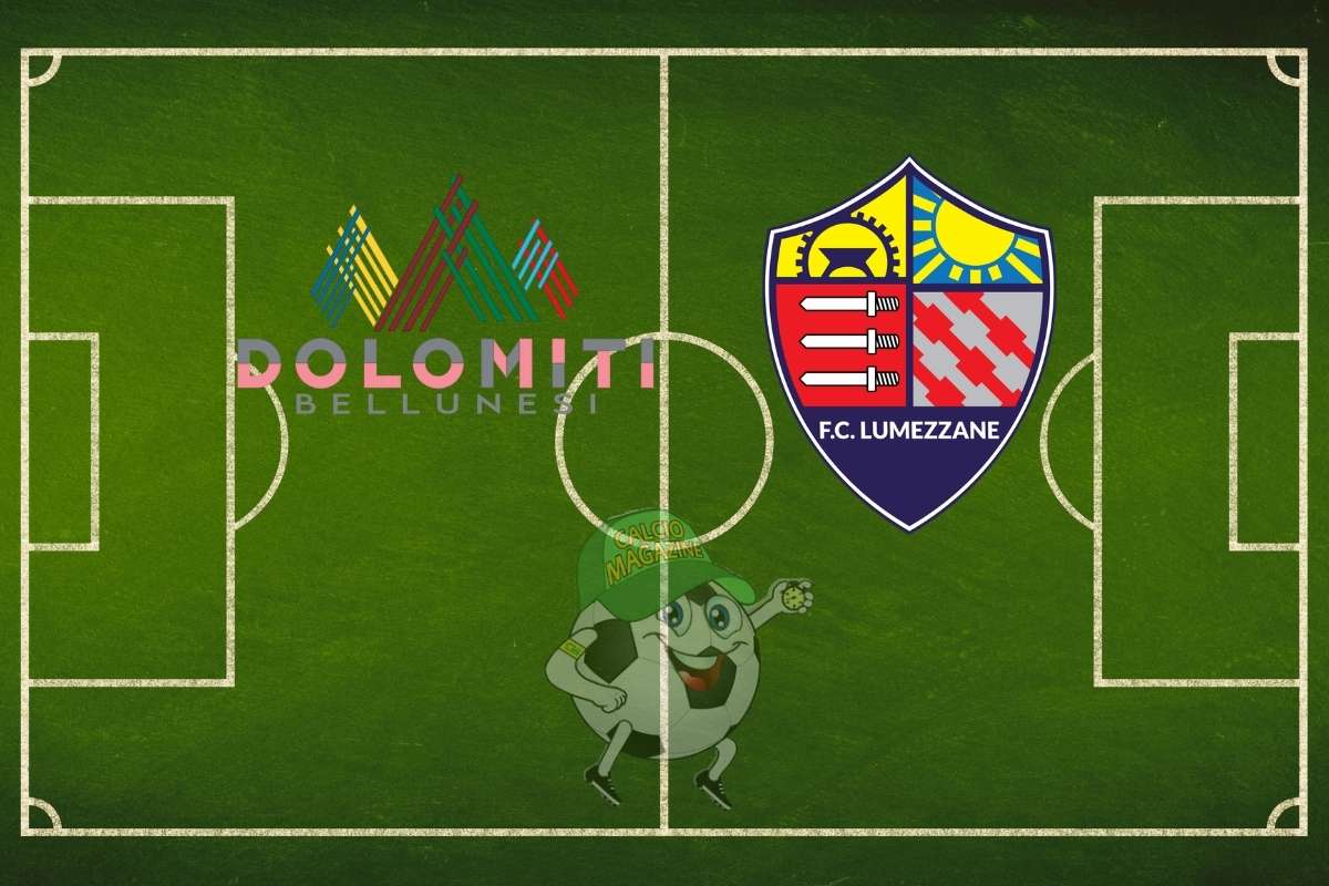 Dolomiti Bellunesi Lumezzane cronaca diretta live e risultato in tempo reale