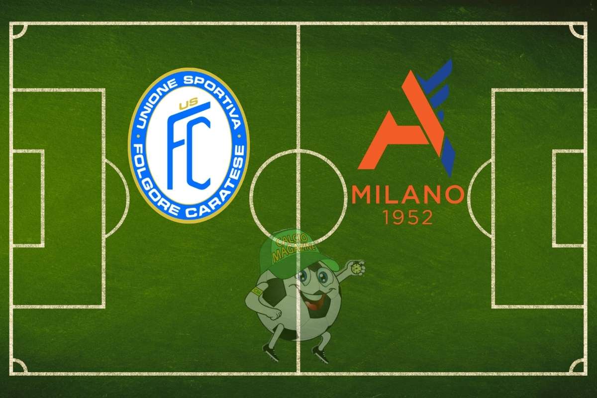 Folgore Caratese Alcione Milano cronaca diretta live risultato in tempo reale
