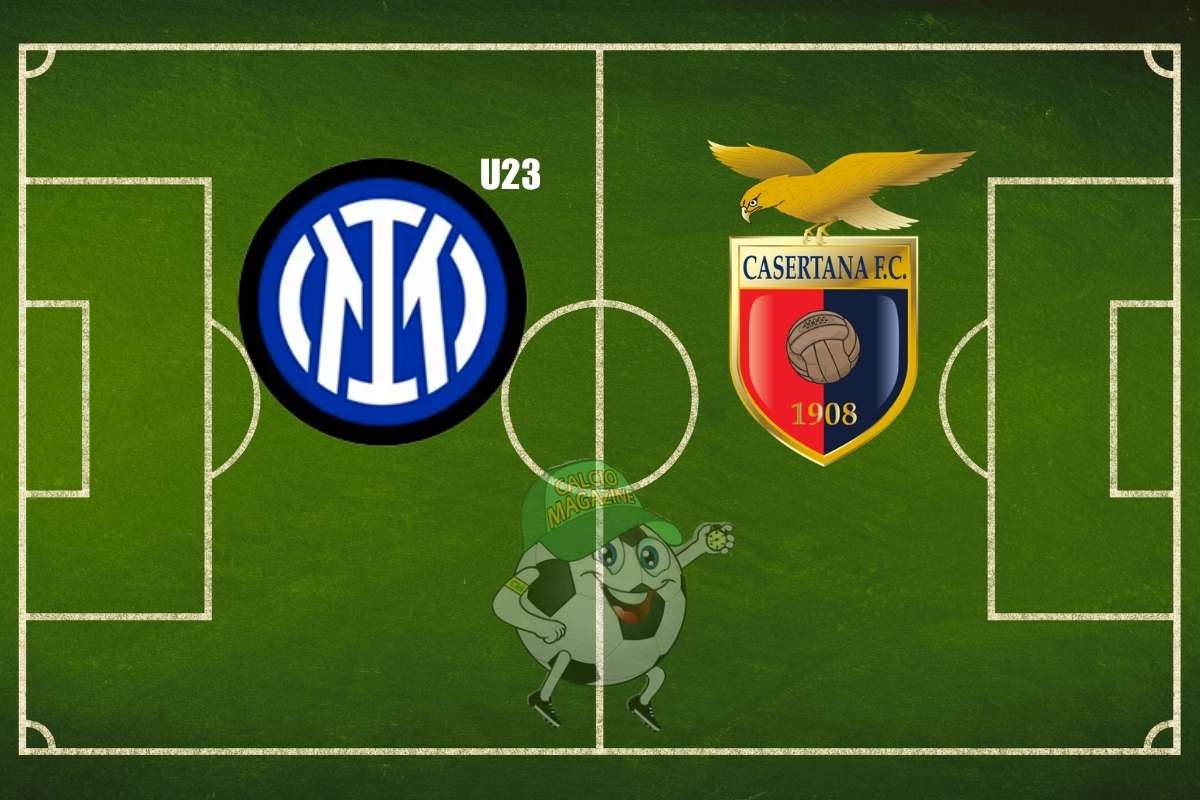 Inter u23 Casertana cronaca diretta live risultato in tempo reale
