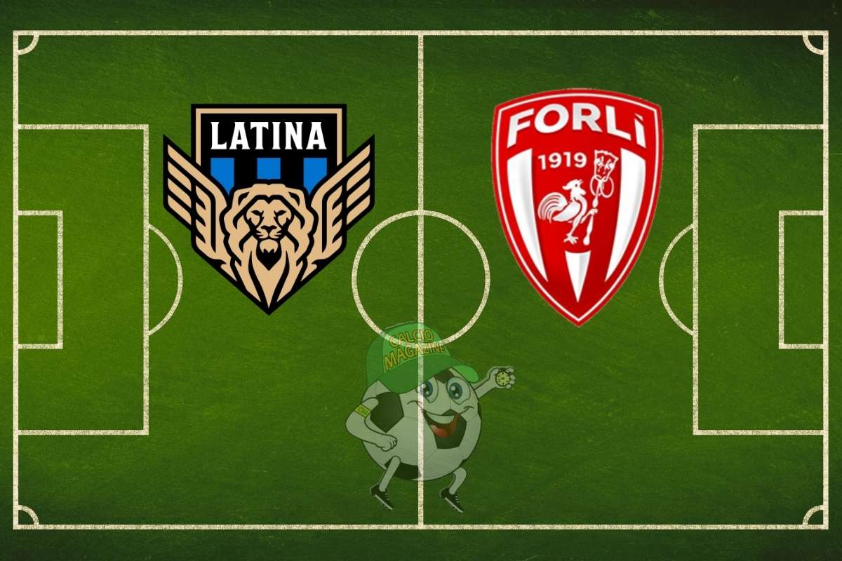 Latina Forlì cronaca diretta live risultato in tempo reale