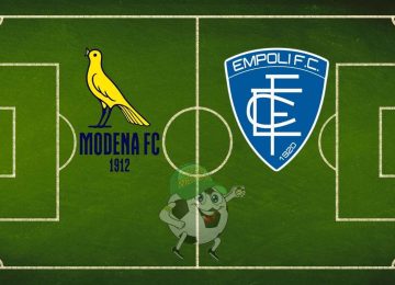 Modena Empoli cronaca diretta live e risultato in tempo reale