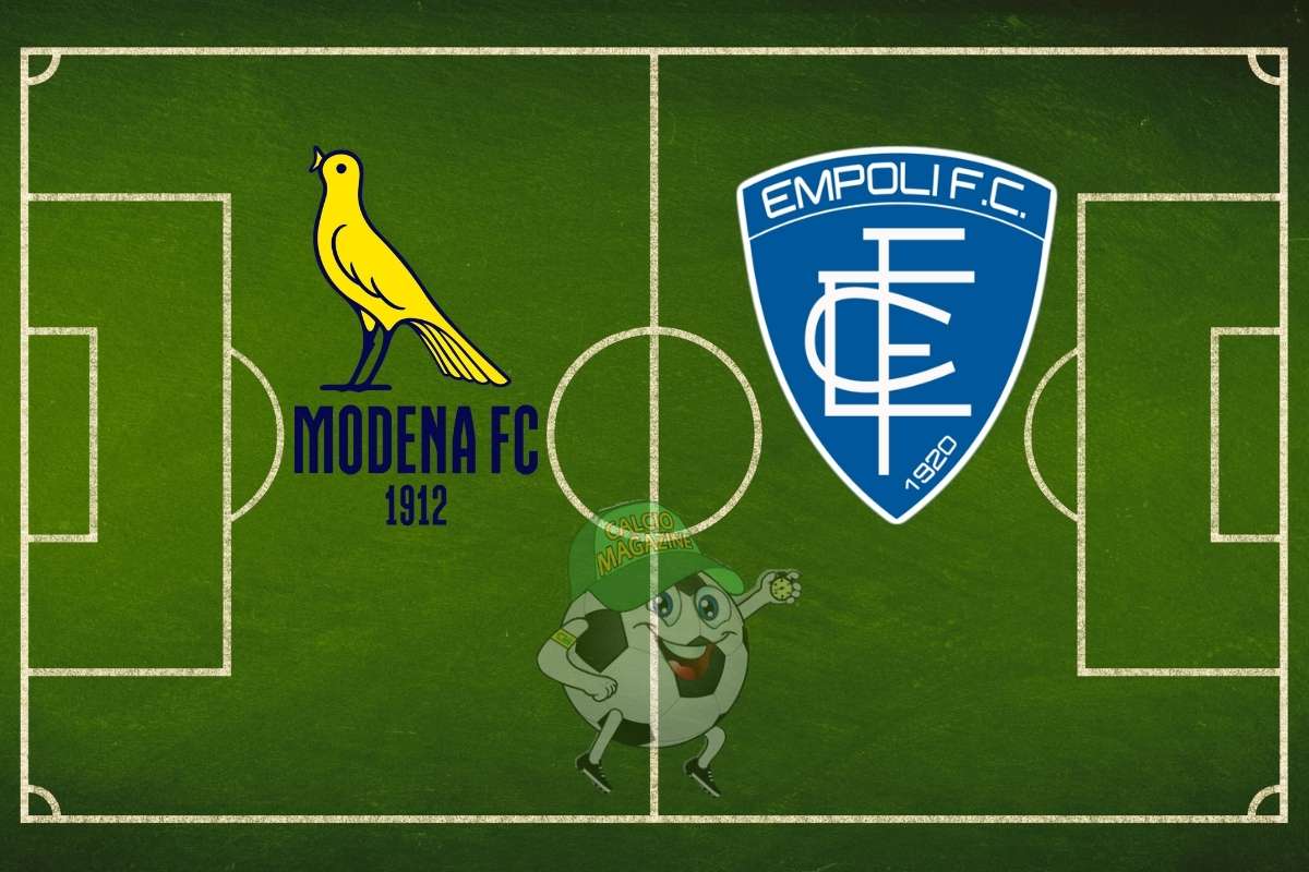 Modena Empoli cronaca diretta live e risultato in tempo reale