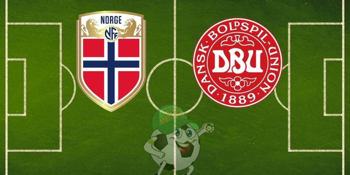 Norvegia Danimarca cronaca diretta live e risultato in tempo reale