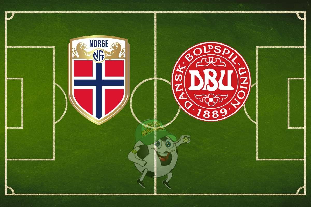 Norvegia Danimarca cronaca diretta live e risultato in tempo reale
