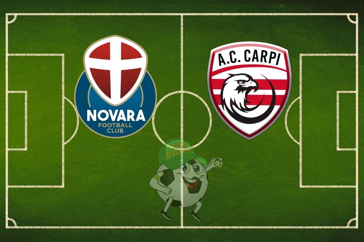 Novara Carpi cronaca diretta live e risultato in tempo reale
