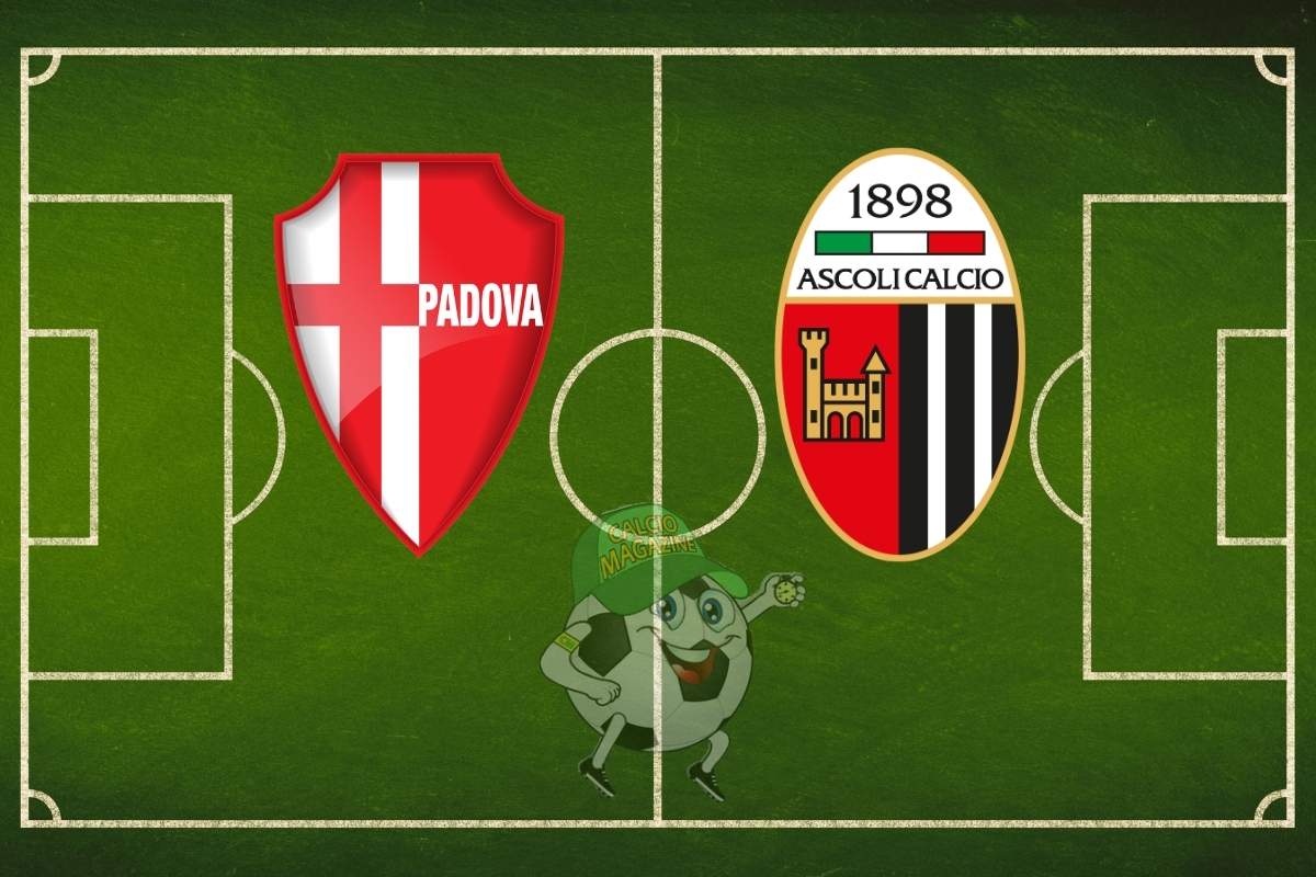 Padova Ascoli cronaca diretta live risultato in tempo reale
