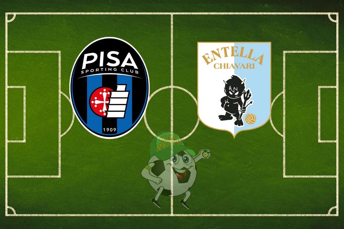 Pisa Virtus Entella cronaca diretta live risultato in tempo reale