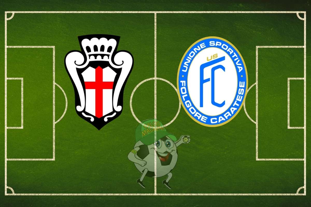 Pro Vercelli Folgore Caratese cronaca diretta live risultato in tempo reale